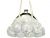 Rose Flower Evening Bag Clasp Style in White